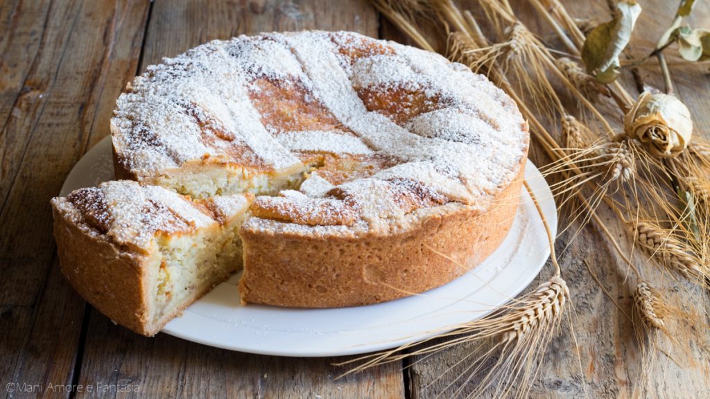 PASTIERA DELLA TRADIZIONE CON RIPIENO DI RICOTTA - la valle